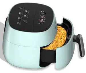 Toytexx Inc 4L Air Fryer, 1400W, 7 Preset Modes, LED Touch Screen, Non-Stick Basket, Auto Shut-Off