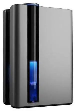 Toytexx Inc 2.8L Quiet Dehumidifier with Ionizer & Air Purifier  Dual-Core, Auto Shut-Off, Night Light & Sleep Mode  Portable Dehumidifier for Bedroom, Basement, Office, Wardrobe