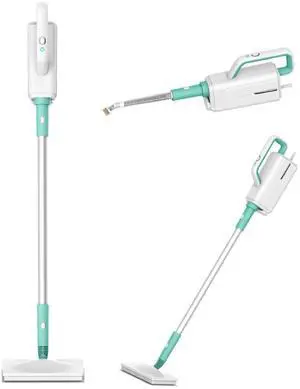 Toytexx Inc 1500W 5-in-1 Multifunctional Steam Cleaner: 370ml Tank, for Home, Floor, Window, Carpet, Kitchen- Blue