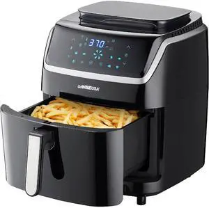 Toytexx Inc 7 Qt XL Air Fryer with 8 Preset Cooking Modes, 1700W FamilySize Touch Screen Air Fryer with Adjustable Temperature, Crisper Tray & Rapid Air Circulation - Healthy OilLess Frying