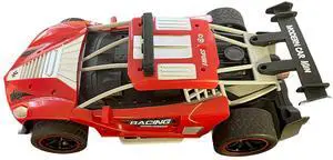 Toytexx Inc 2.4GHz High-Speed RC Racing Car - 25km/h OffRoad Remote Control Vehicle with Rechargeable Battery & LED Lights - Drift-Ready Electric Toy for Kids