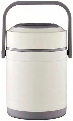 Toytexx Inc 1.6L Stainless Steel Thermal Lunch Box - Vacuum Insulated Food Jar with Handle, 3-Layer Leakproof Bento Container Keeps Food Hot or Cold for Hours, Portable for Work, School & Travel