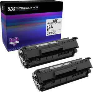 SPEEDYINKS Compatible Replacements for HP 12A Black Toner Cartridge 2-Pack For Use in LaserJet: 1010, 1012, 1018, 1020, 1022, 1022n, 1022nw, 3015, 3020, 3030, 3050, 3052, 3055, M1319, M1319f SPEEDYINKS Compatible Replacements for HP 12A Black Toner Cartridge 2-Pack For Use in LaserJet: 1010, 1012, 1018, 1020, 1022, 1022n, 1022nw, 3015, 3020, 3030, 3050, 3052, 3055, M1319, M1319f