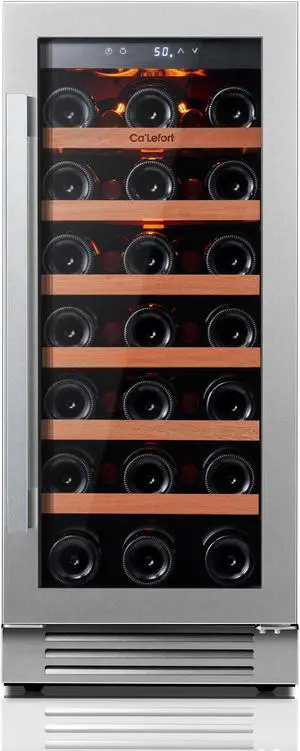 Ca'Lefort 85L Premium Wine Refrigerator and Beverage Cooler with Precise Temperature Control & Generous Storage for Optimal Chilling Experience