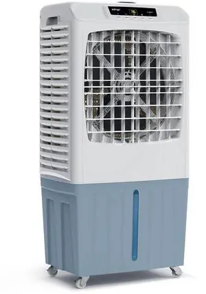 Zelngo ZG-17DN Smart Evaporative Air Cooler - 40L Tank, Remote Control, Dual Ice-Crystal Cooling, Ultra-Low Noise - Perfect for Home, Office, and Commercial Cooling Needs