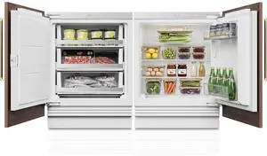 Ca'Lefort 48-Inch Panel Ready Refrigerator and Freezer Set, 2 Units | 36°F-46°F Refrigerator, -11°F-7°F Freezer, Reversible Door, Built In/Under Counter for Home Kitchen, 8.5 Cu.ft(Panel Not Included) Ca'Lefort 48-Inch Panel Ready Refrigerator and Freezer Set, 2 Units | 36°F-46°F Refrigerator, -11°F-7°F Freezer, Reversible Door, Built In/Under Counter for Home Kitchen, 8.5 Cu.ft(Panel Not Included)