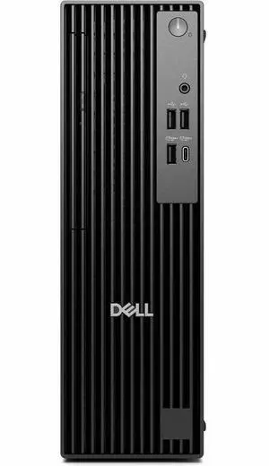 Dell Pro QCS1250 Desktop Computer - Intel Core Ultra 5 235 - vPro Technology - 16 GB - 256 GB SSD - Slim PC - Standard Black