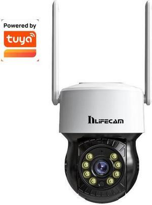 inLifeCam 3.0MP Tuya Smart APP Outdoor WIFI Pan Tilt Mini PTZ IP Camera