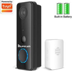inLifeCam Tuya Smart app 2.0MP DC5V1A  Smart Doorbell WIFI IP  Camera Intercom