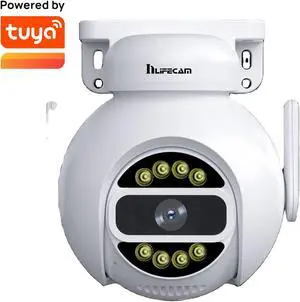 inLifeCam Tuya Smart APP 3.0MP Outdoor Pan Tilt Ptz WIFI IP Camera