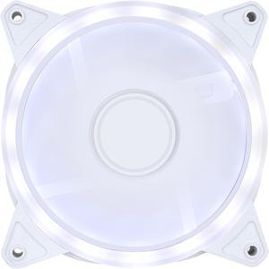 ausen case fun Dual Aurora Computer PC case, CPU cooler and radiator cooling fan whiteausen Dual Aurora Computer PC case, CPU cooler and radiator cooling fan white