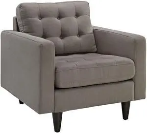 Empress Upholstered Fabric Armchair by Modway