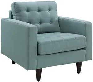 Empress Upholstered Fabric Armchair by Modway