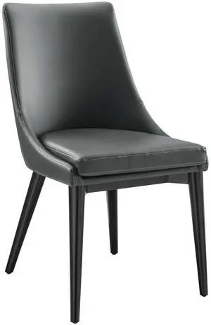 Viscount Vegan Leather Dining Chair by Modway
