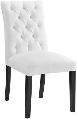 Duchess Button Tufted Fabric Dining Chair by Modway