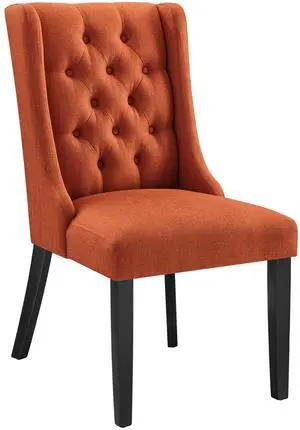 Baronet Button Tufted Fabric Dining Chair by Modway