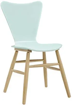 Cascade Wood Dining Chair - Light Blue
