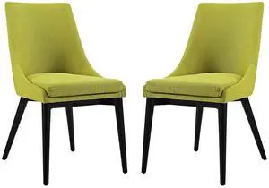 Viscount Fabric Dining Side Chair Set of 2 by Modway