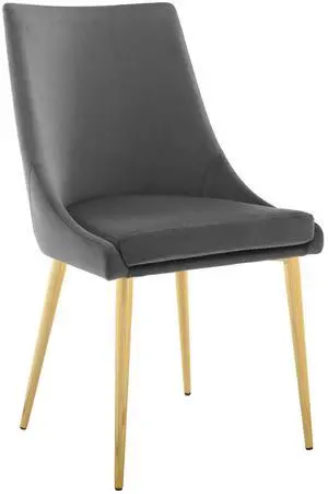 Viscount Modern Accent Performance Velvet Dining Chair by Modway