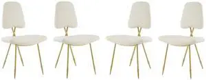 Ponder Dining Side Chair Set of 4 by Modway