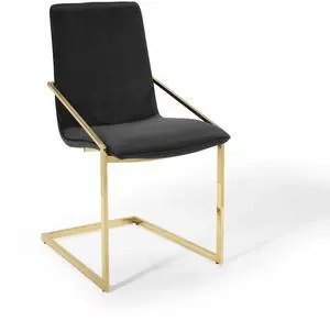 Pitch Performance Velvet Dining Armchair by Modway