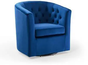 Prospect Tufted Performance Velvet Swivel Armchair by Modway