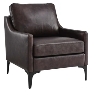 Corland Leather Armchair by Modway Corland Leather Armchair by Modway