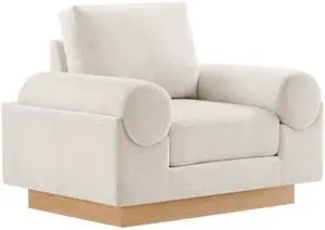 Oasis Upholstered Fabric Armchair by Modway