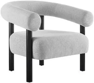 Sable Upholstered Fabric Armchair by Modway