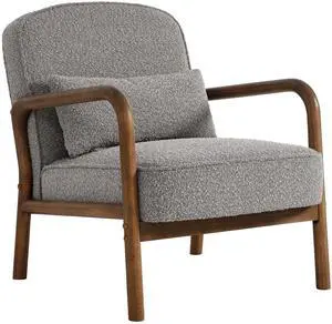 Charlie Boucle Upholstered Armchair by Modway
