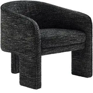 Greer Boucle Fabric Upholstered Accent Armchair by Modway