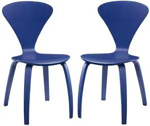 Vortex Dining Chairs Set of 2 by Modway