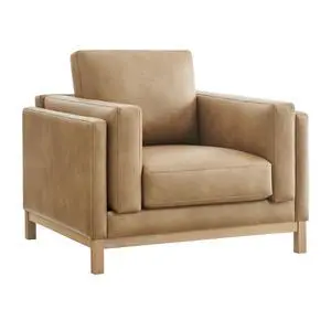 Roscoe Vegan Leather Armchair by Modway EEI-7337 Modern Upholstered Accent Chair Roscoe Vegan Leather Armchair by Modway EEI-7337 Modern Upholstered Accent Chair