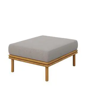 Wren Outdoor Patio Teak Wood Ottoman by Modway Wren Outdoor Patio Teak Wood Ottoman by Modway