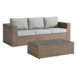 Convene 2-Piece Outdoor Patio Furniture Set by Modway Convene 2-Piece Outdoor Patio Furniture Set by Modway