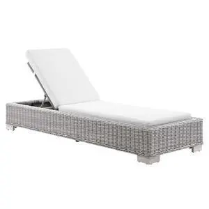 Conway Outdoor Patio Wicker Rattan Chaise Lounge Conway Outdoor Patio Wicker Rattan Chaise Lounge