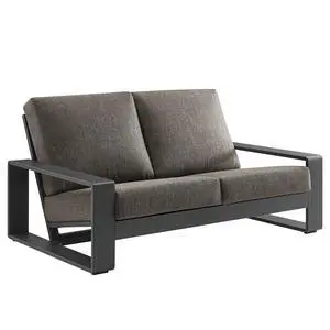 Lirienne Outdoor Patio Aluminum Loveseat Collection Lirienne Outdoor Patio Aluminum Loveseat Collection