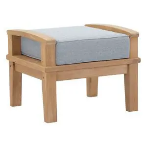 Marina Outdoor Patio Teak Ottoman by Modway Marina Outdoor Patio Teak Ottoman by Modway