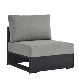 Tahoe Outdoor Patio Powder-Coated Aluminum Modular Armless Chair by Modway Tahoe Outdoor Patio Powder-Coated Aluminum Modular Armless Chair by Modway