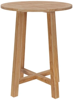 Wellspring 36" Outdoor Patio Teak Wood Bar Table Wellspring 36" Outdoor Patio Teak Wood Bar Table