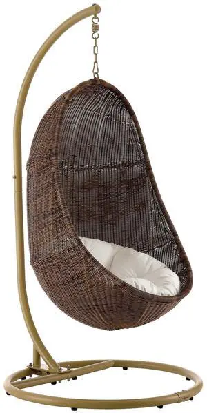 Bean Outdoor Patio Wood Swing Chair With Stand Bean Outdoor Patio Wood Swing Chair With Stand