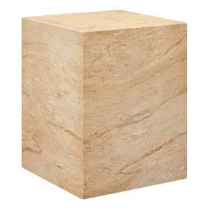 Jordana Square Plinth Indoor - Outdoor Patio Concrete Side Table Jordana Square Plinth Indoor - Outdoor Patio Concrete Side Table
