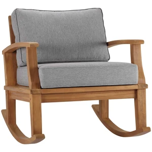 Marina Outdoor Patio Teak Rocking Chair by Modway Marina Outdoor Patio Teak Rocking Chair by Modway