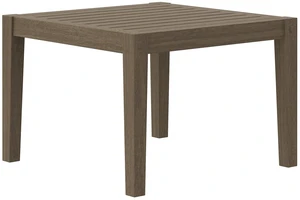 Northlake Square Outdoor Patio Teak Side Table Northlake Square Outdoor Patio Teak Side Table
