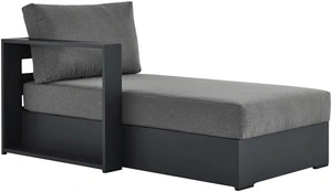 Tahoe Outdoor Patio Powder-Coated Aluminum Modular Left-Facing Chaise Lounge by Modway Tahoe Outdoor Patio Powder-Coated Aluminum Modular Left-Facing Chaise Lounge by Modway