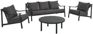 Terrace 4-Piece Outdoor Patio Aluminum Furniture Set Terrace 4-Piece Outdoor Patio Aluminum Furniture Set