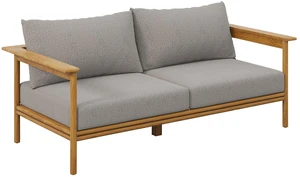 Wren Outdoor Patio Teak Wood Sofa Wren Outdoor Patio Teak Wood Sofa