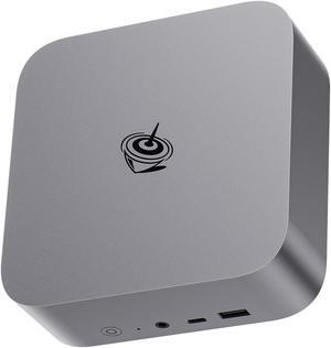 Beelink AI Mini PC, SEi14 Mini Computers Intel Ultra 5 125H(Up to 4.5GHz) 14C/18T, Micro PC 32GB DDR5 RAM 1TB M.2 NVMe SSD, Desktop Computer Supports 4K@60Hz/HDMI&DP&USB-C/WiFi6/BT5.2/HTPC/W-11 Pro