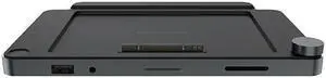 Khadas Mind Dock for Mind Expansion Module, Built-in Audio System, Fingerprint Scanner, 9 Additional I/O Ports, Support Four 4K/60Hz Displays Mini Computer Built-in SD Card Reader for Swift