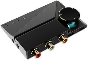 Khadas DAC amp Tone2 Pro | Desktop Digital Analog Converter -Headphone Amplifier with USB-C/USB-C(I2S) Inputs/Outputs: 3.5mm Unbalanced / 4.4mm Balanced/RCA - MQA DECODER (Black)